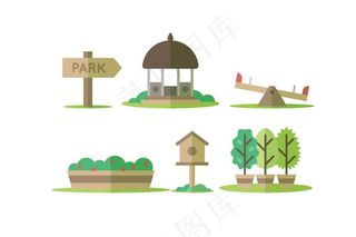 手绘卡通植物图片