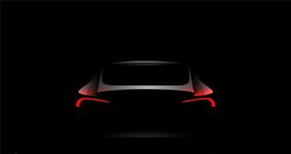 车尾灯背景图片