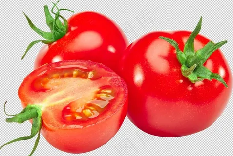 西红柿番茄抠图透明底图片