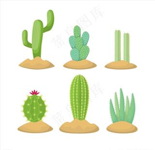 卡通仙人掌图片