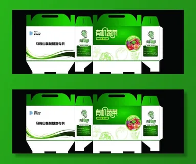 蔬菜盒子展开图图片