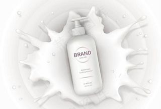 牛奶化妆品图片