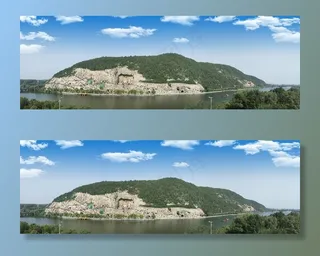 洛阳龙门石窟图片