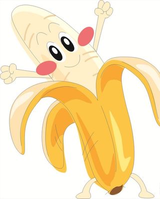 可爱的初夏水果香蕉图片