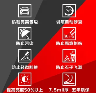 车膜卖点标识图片