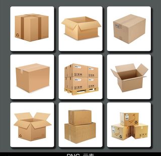 纸箱素材图片