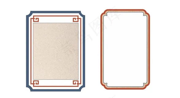 中式边框图片