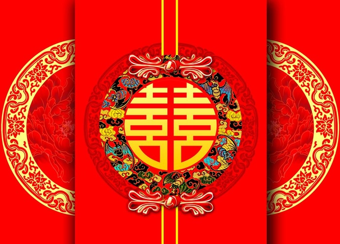 中式婚礼图片(4724x3543)psd模版下载