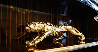 猎豹雕塑 工艺品图片