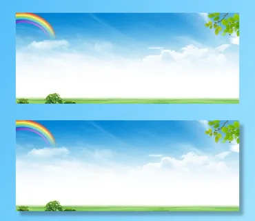 蓝天白云背景图片