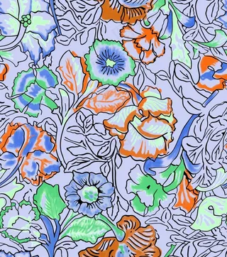 大牌花型 手绘花图片