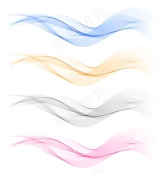 抽象梦幻曲线  图片