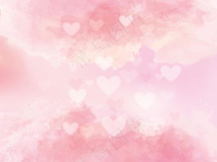 粉色水彩背景图片