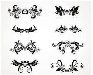 欧式花纹花边图片