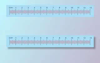 直尺矢量图图片