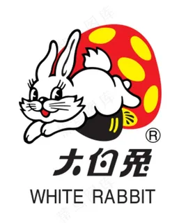 大白兔图片