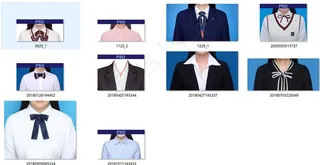 证件照女装图片