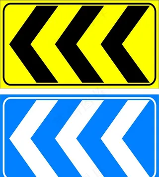 箭头导向指示牌图片