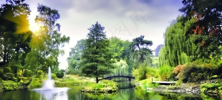花园花圃图片 花园花圃图片