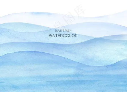 水彩笔触图片