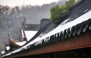 屋檐 立冬图片