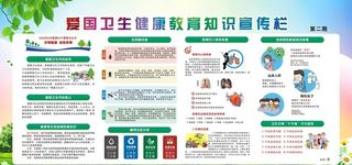 爱国卫生月健康宣传栏图片