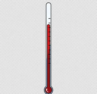 温度计化学实验器材PNG图片