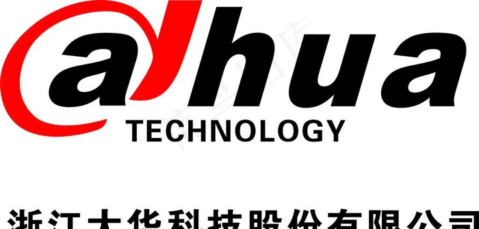 浙江大华科技标志图片cdr矢量模版下载