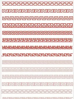 中国风边条边框传统纹样回图片