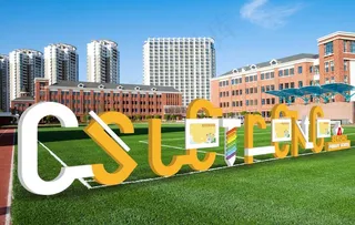 校园橱窗小品图片