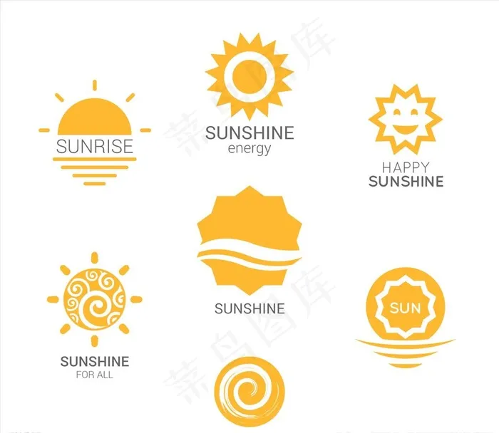 太阳徽标图片