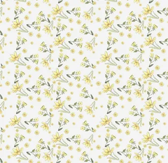 手绘小碎花图片