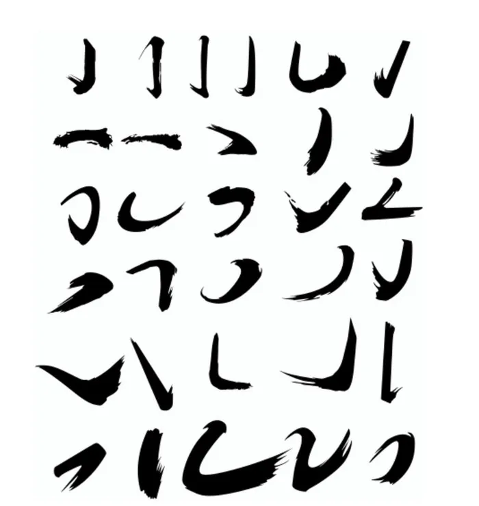 笔刷图片cdr矢量模版下载