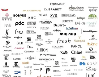 大牌化妆品logo集合图片