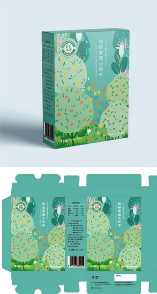 饼干盒包装图片