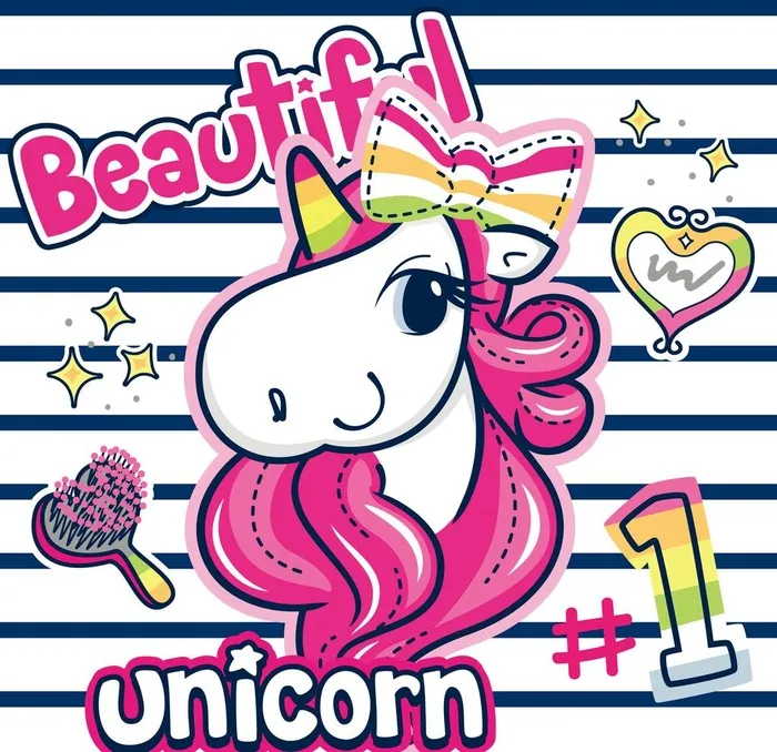 独角兽图片eps,ai矢量模版下载