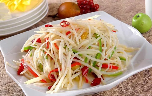 土豆丝图片 土豆丝图片