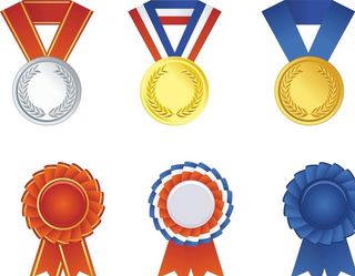 奖牌矢量图图片