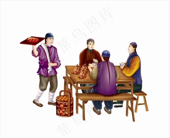 吃饭图片