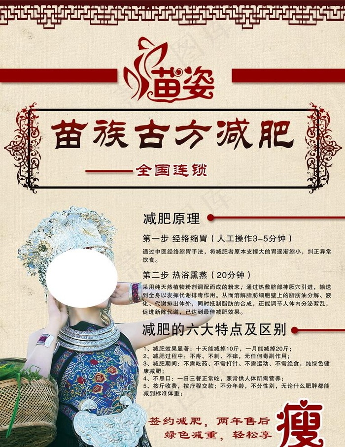 苗姿宣传图版图片psd模版下载