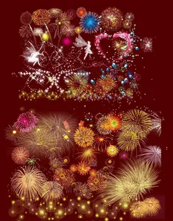 节日烟花图片 节日烟花图片