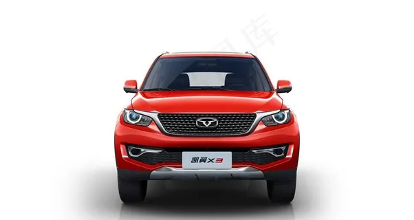 凯翼 汽车 x3 红色 正面图片 凯翼 汽车 x3 红色 正面图片