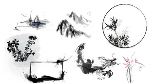 水墨画图片