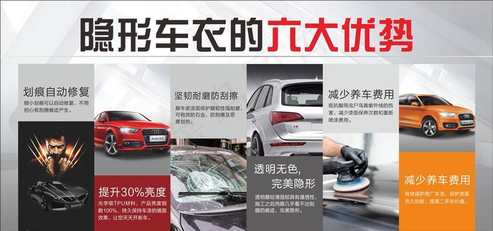 隐形车衣的六大优势图片cdr矢量模版下载