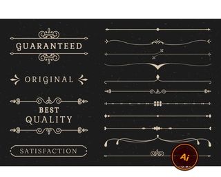 欧式分割线装饰线图片