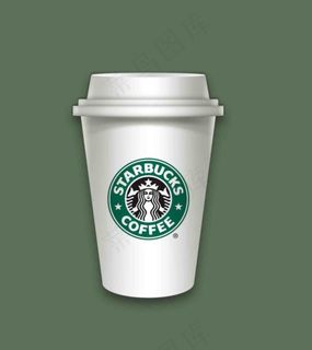 星巴克 白色 咖啡杯图片