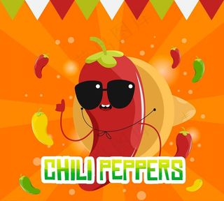 卡通墨西哥辣椒图片