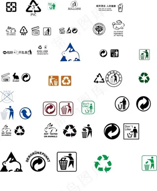 环保标识图片