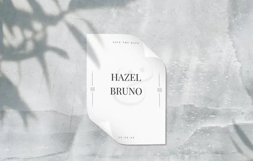 简约风阴影照片展示图片