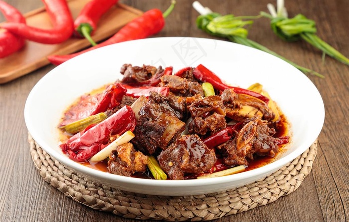 酱香羊排骨图片